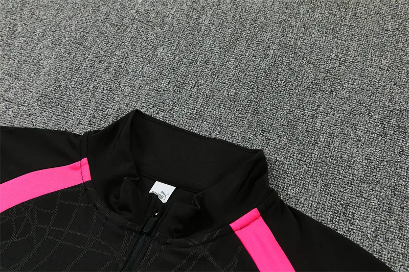 2026-27 Portugal Team Ink Black Half-Zip Training Jersey