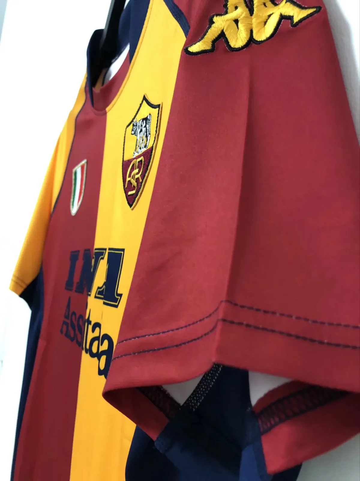 2000-01 Roma Home Retro Jersey