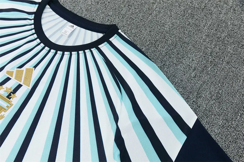2026-27 Argentina Blue and White Short-Sleeve Training Jersey