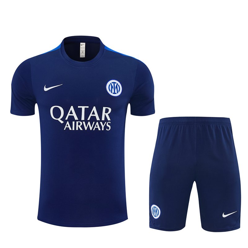 2026-27 Inter Milan Royal Blue Short-Sleeve Training Jersey