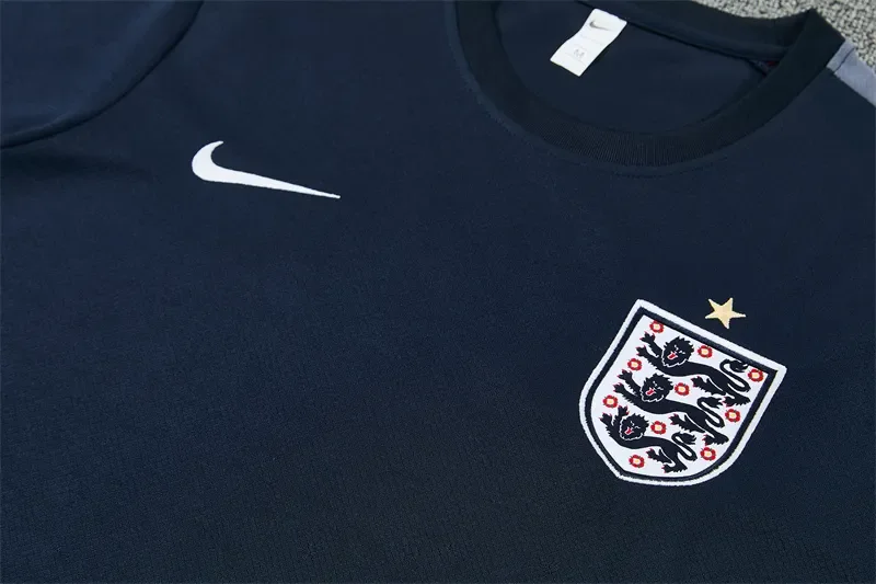 2026-27 Season England Royal Blue Short-Sleeve Training Jersey