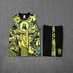 2025-26 Brazil vest training jersey