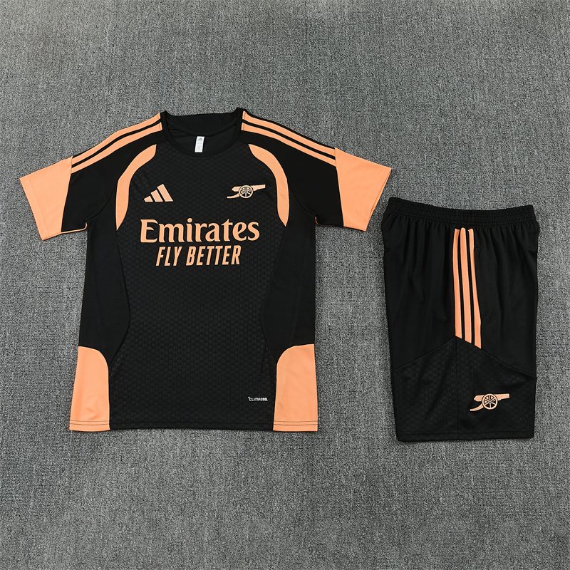 2026-27 Arsenal Black Short-Sleeve Training Jersey
