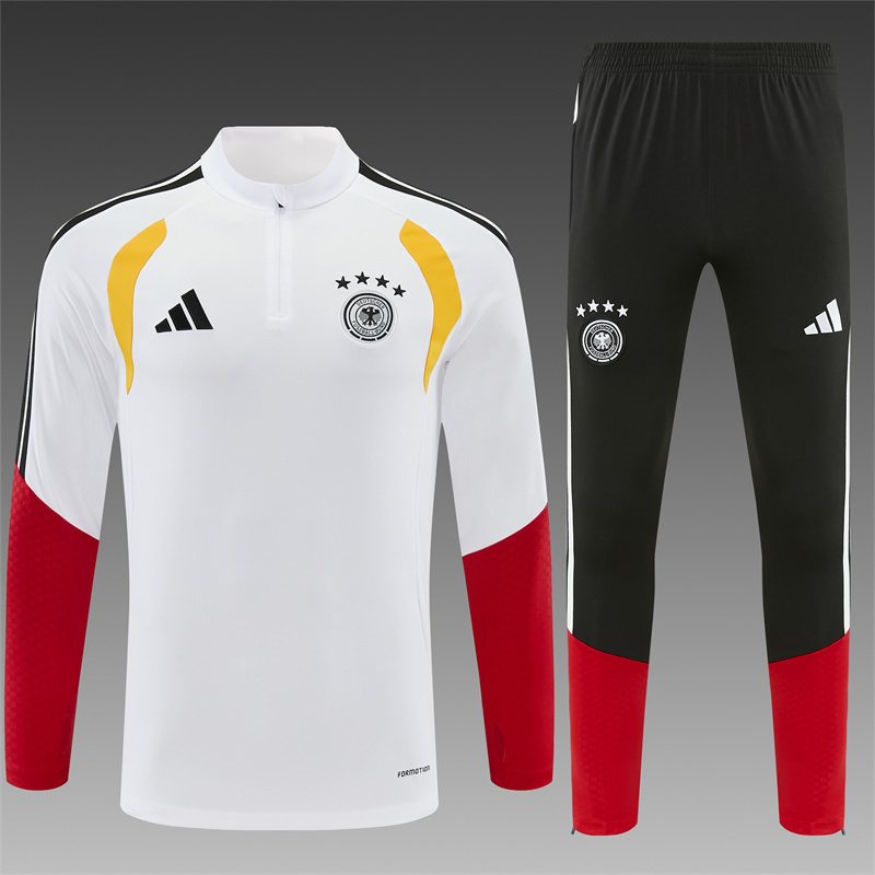 2026-27 Germany White Half-Zip Training Jersey
