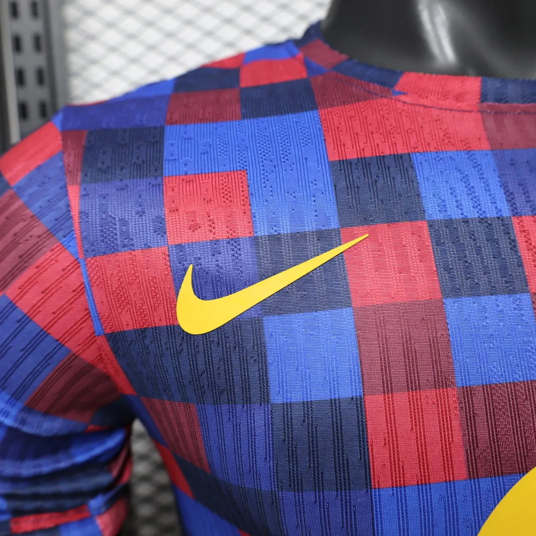 2026-27 Barcelona Pre-Match Jersey – Player Version