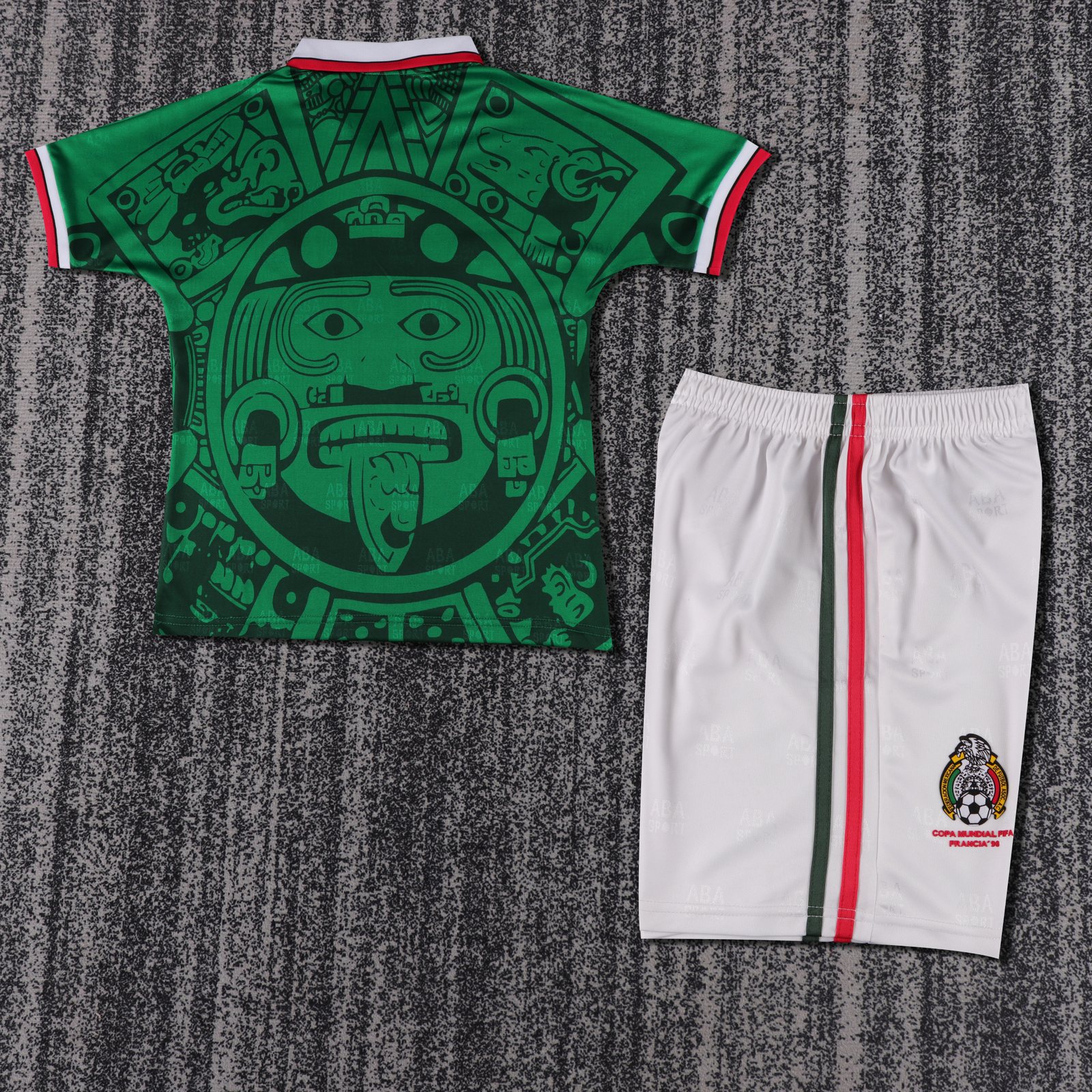 1998 Mexico Home Retro Shirt - Kids