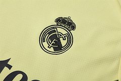 2025-26 Real Madrid Yellow Short Sleeve Training Jersey