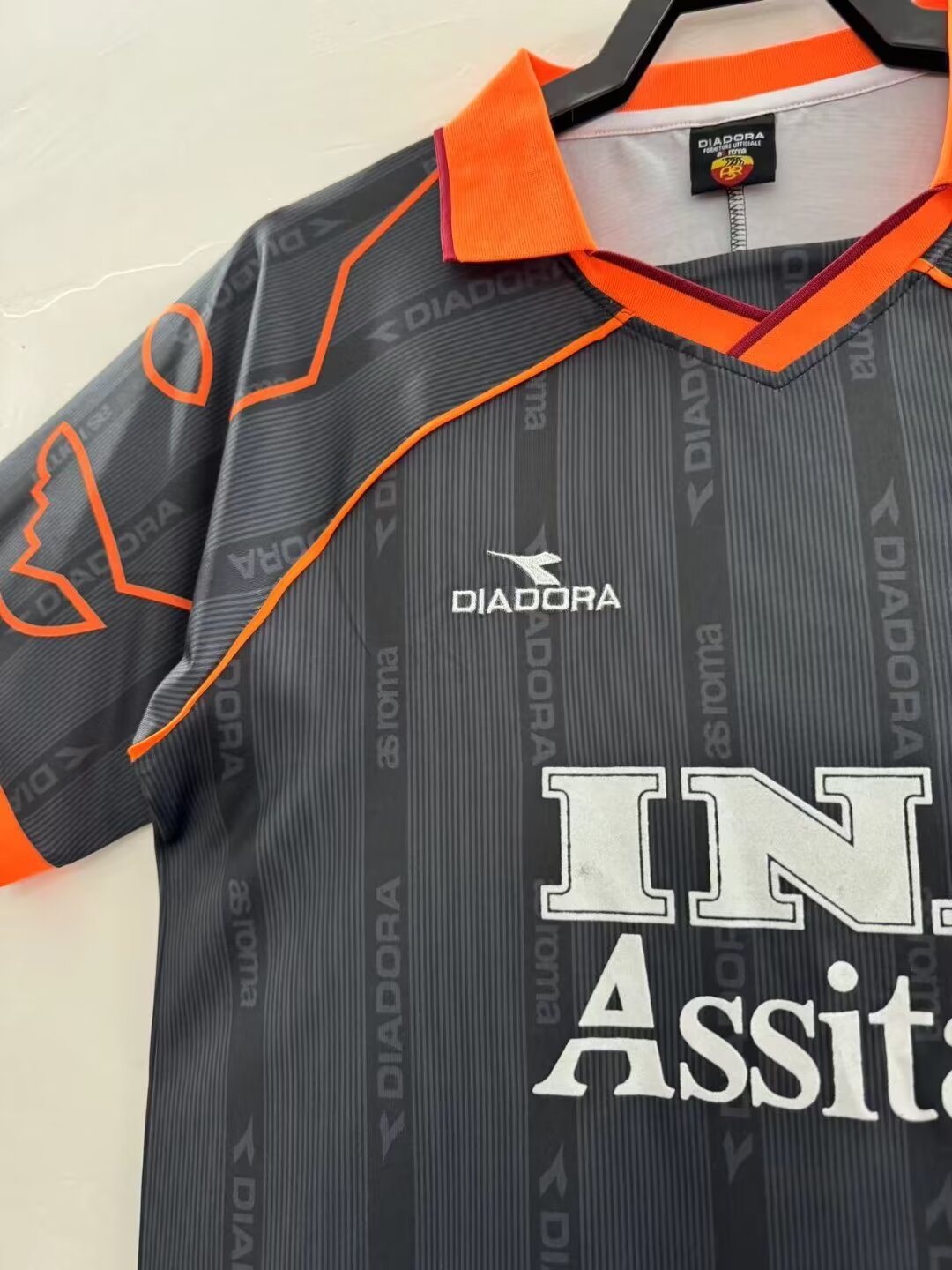 1999-00 Roma Away Retro Jersey