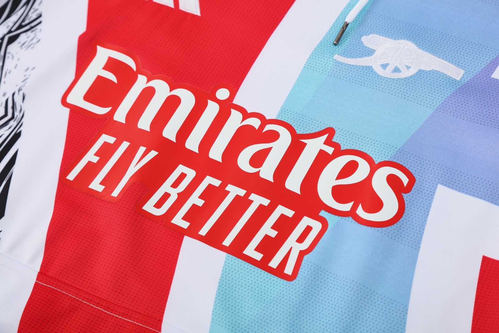2025-26 Arsenal training kit hooded jersey
