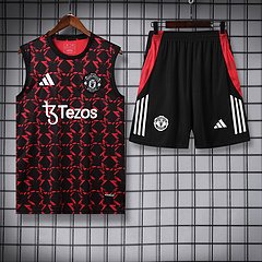 2025-26 Manchester United training vest jersey