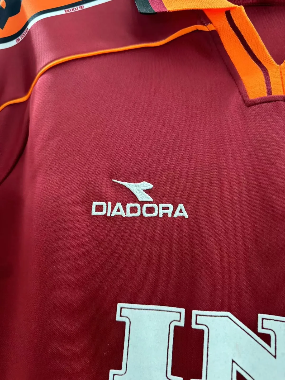1998-99 Roma Home Retro Jersey
