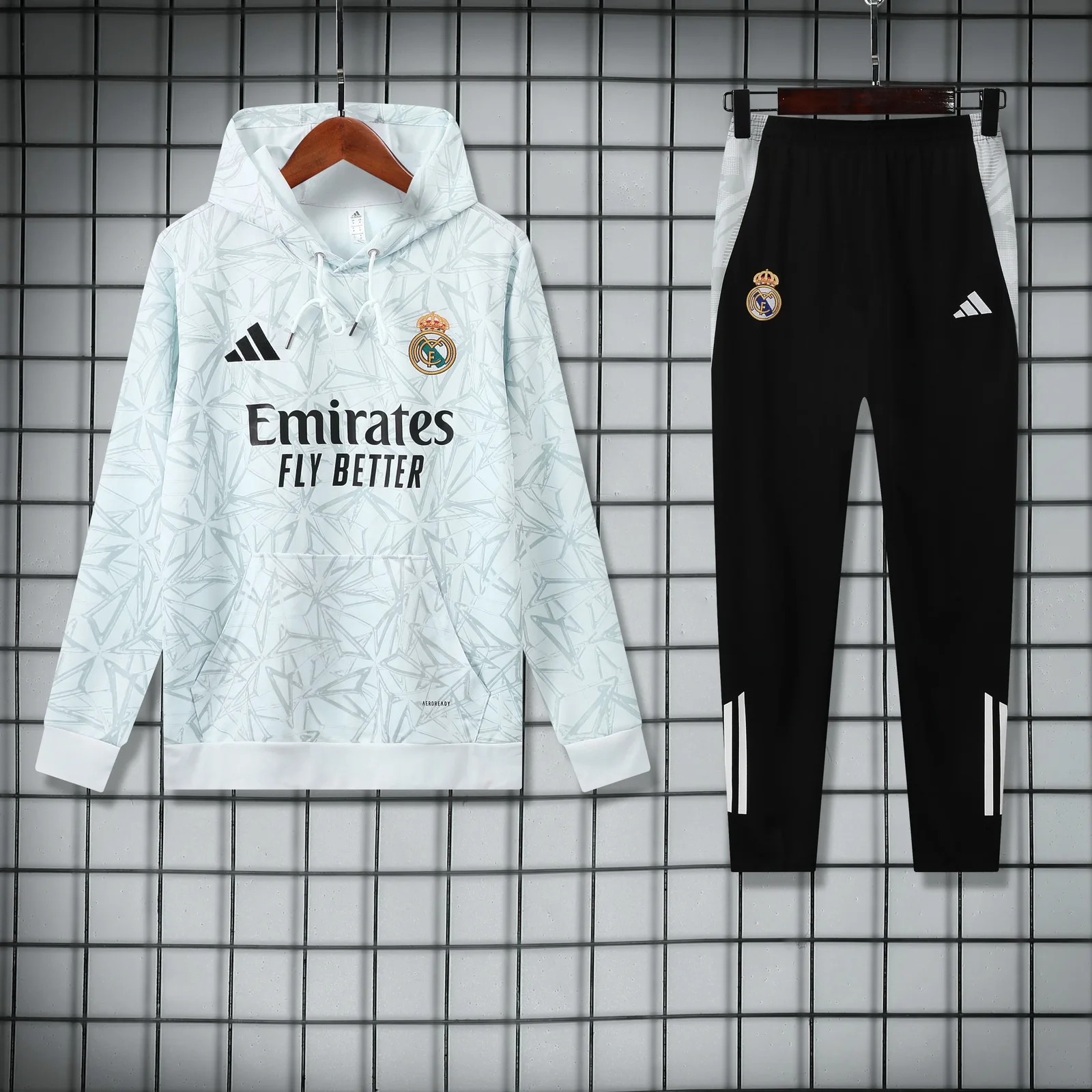 2025-26 Real Madrid Hooded Training Jersey