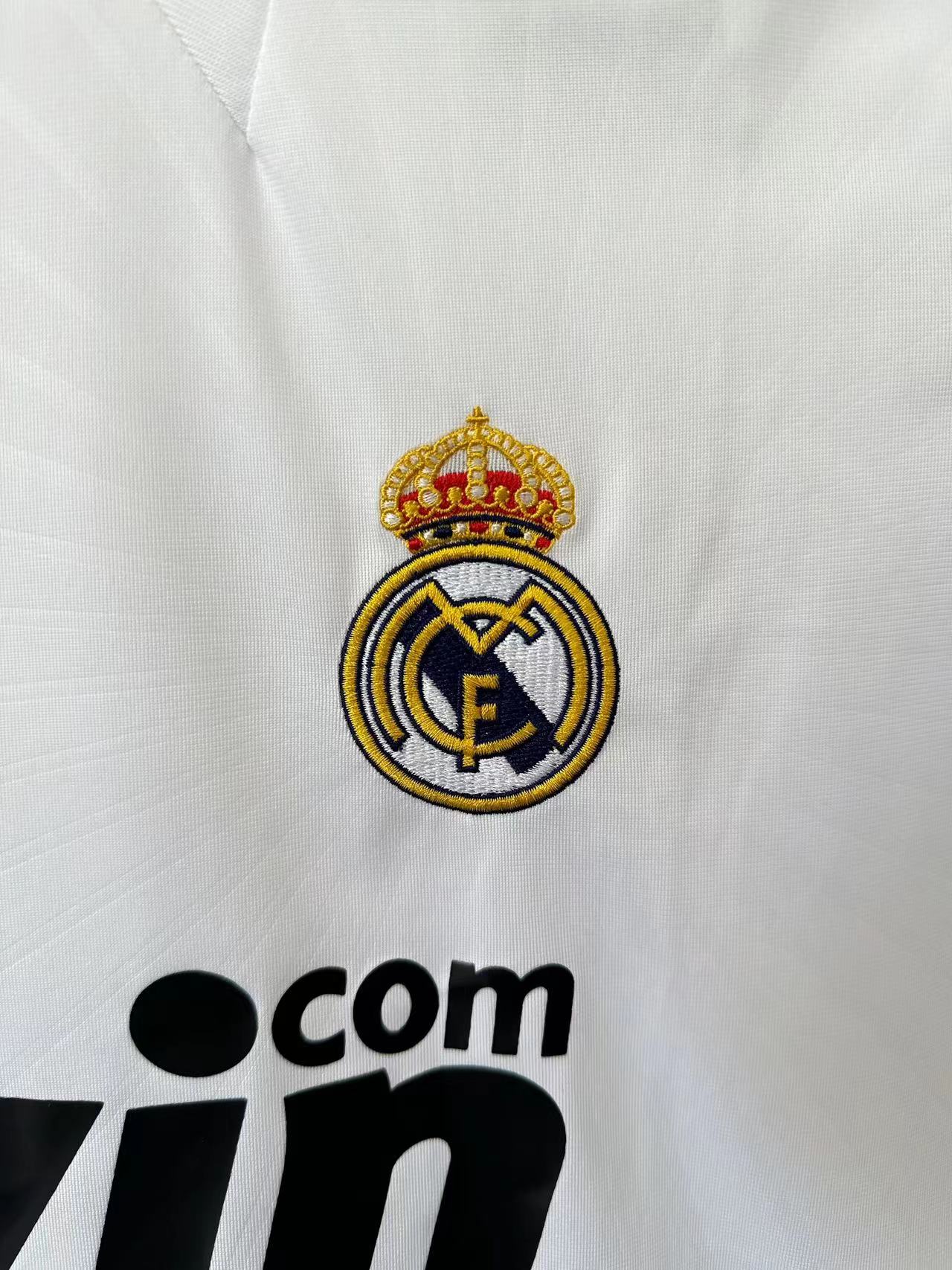 2010-11 Real Madrid Home Retro Jersey