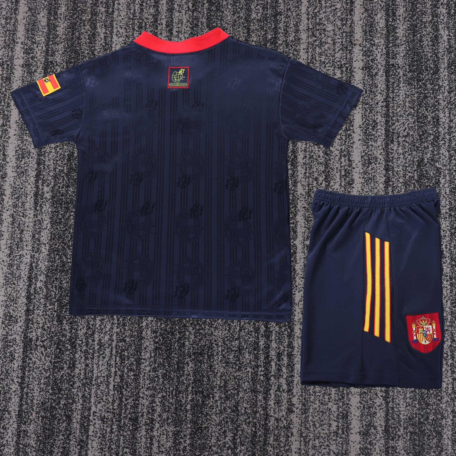 1996 Spain Away Retro Jersey – Kids