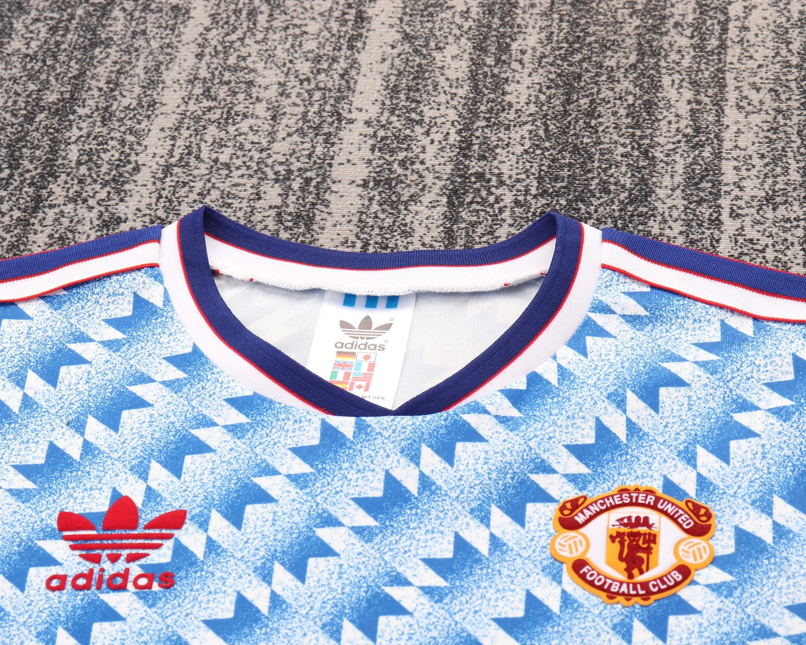 1990-92 Manchester United Away Retro Shirt - Kids