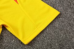 2025-26 Brazil yellow short-sleeved training jersey