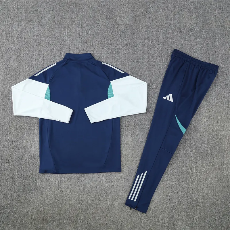 2025-26 Arsenal Royal Blue Half-Zip Training Jersey