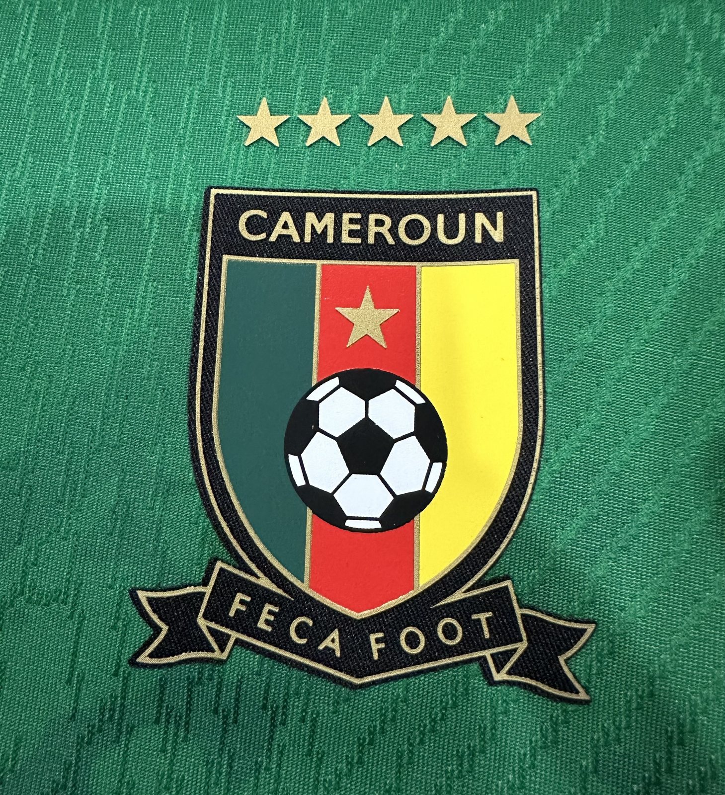 2025-26 Cameroon Home Jersey – Player Version