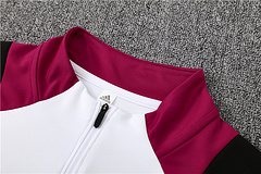 2025-26 Manchester United White Half-Raised Training Jersey