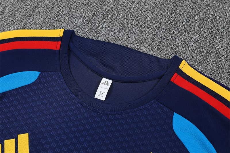 2026-27 Spain Royal Blue Short-Sleeve Training Jersey