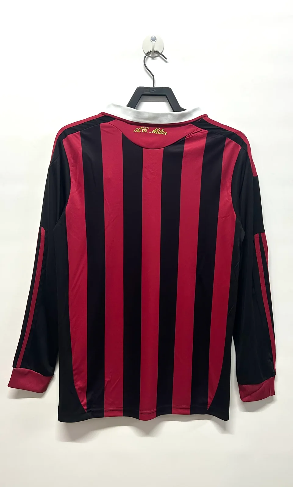 2009-10AC Home Long Sleeve Retro Jersey