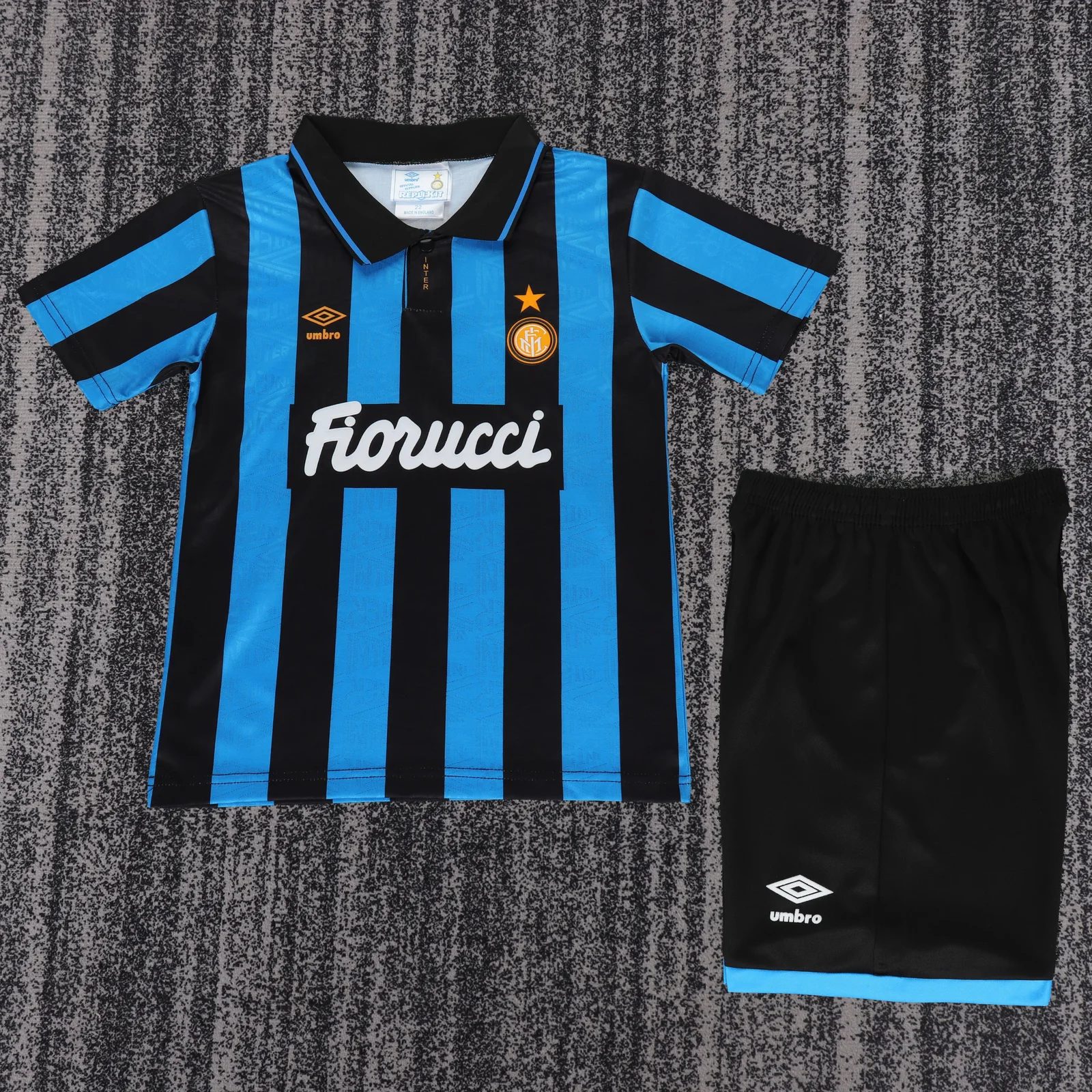 1992-94 Inter Milan Away Retro Jersey – Kids'