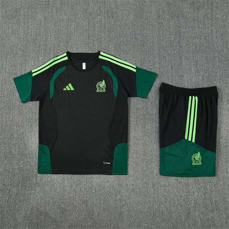 2026-27 Mexico Black Short-Sleeve Training Jersey