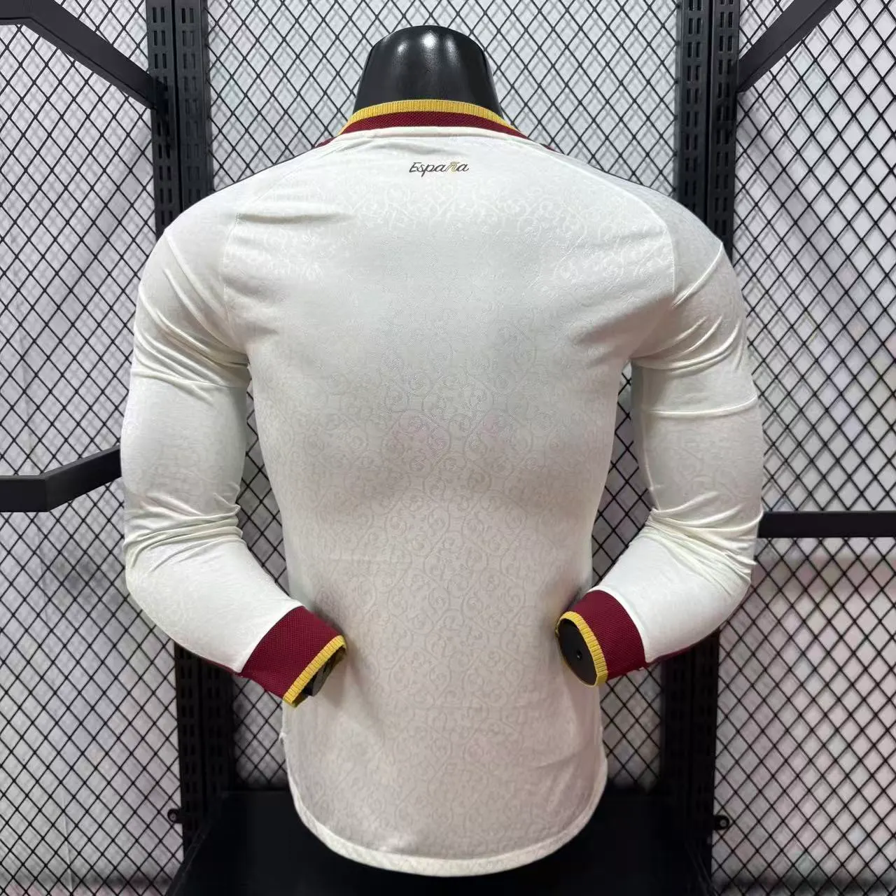 2026-27 Spain Away Long-Sleeve Jersey - Player Version