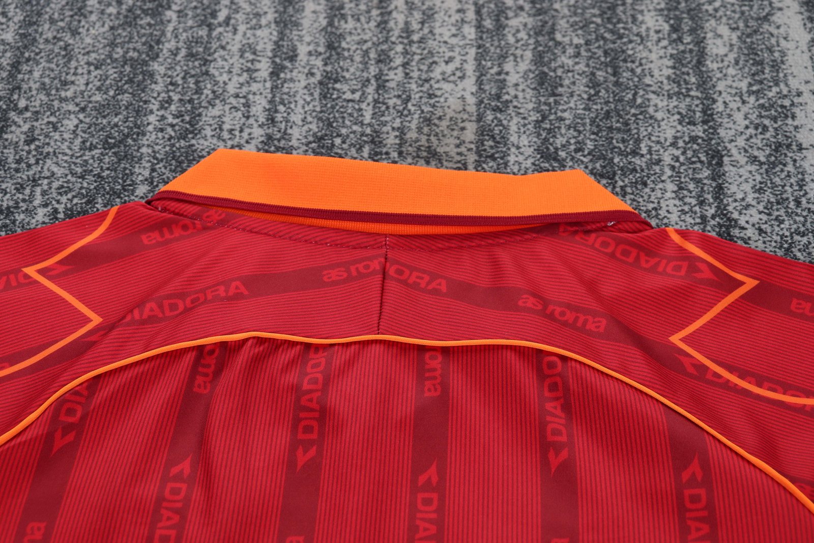 1999-00 Roma Home Retro Jersey - Children's Size