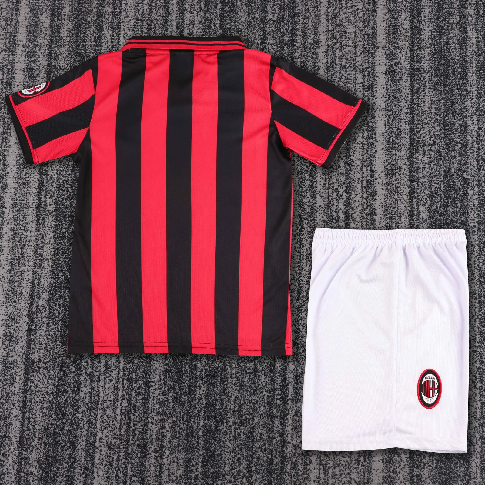 1996-97 AC Home Retro Shirt - Kids Sizes