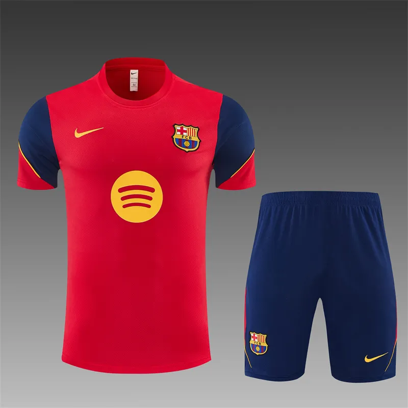 2026-27 Barcelona Red Short-Sleeve Training Jersey