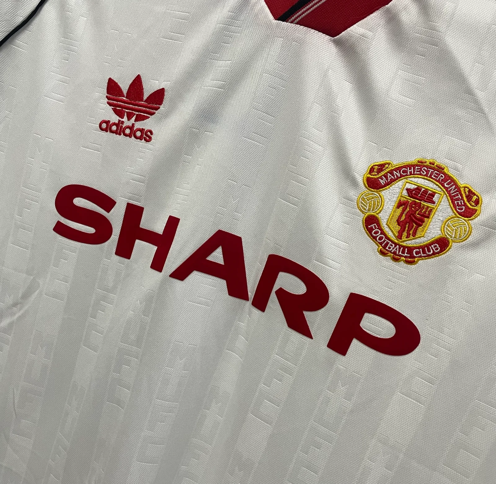 1988-90 Manchester United Away Retro Shirt