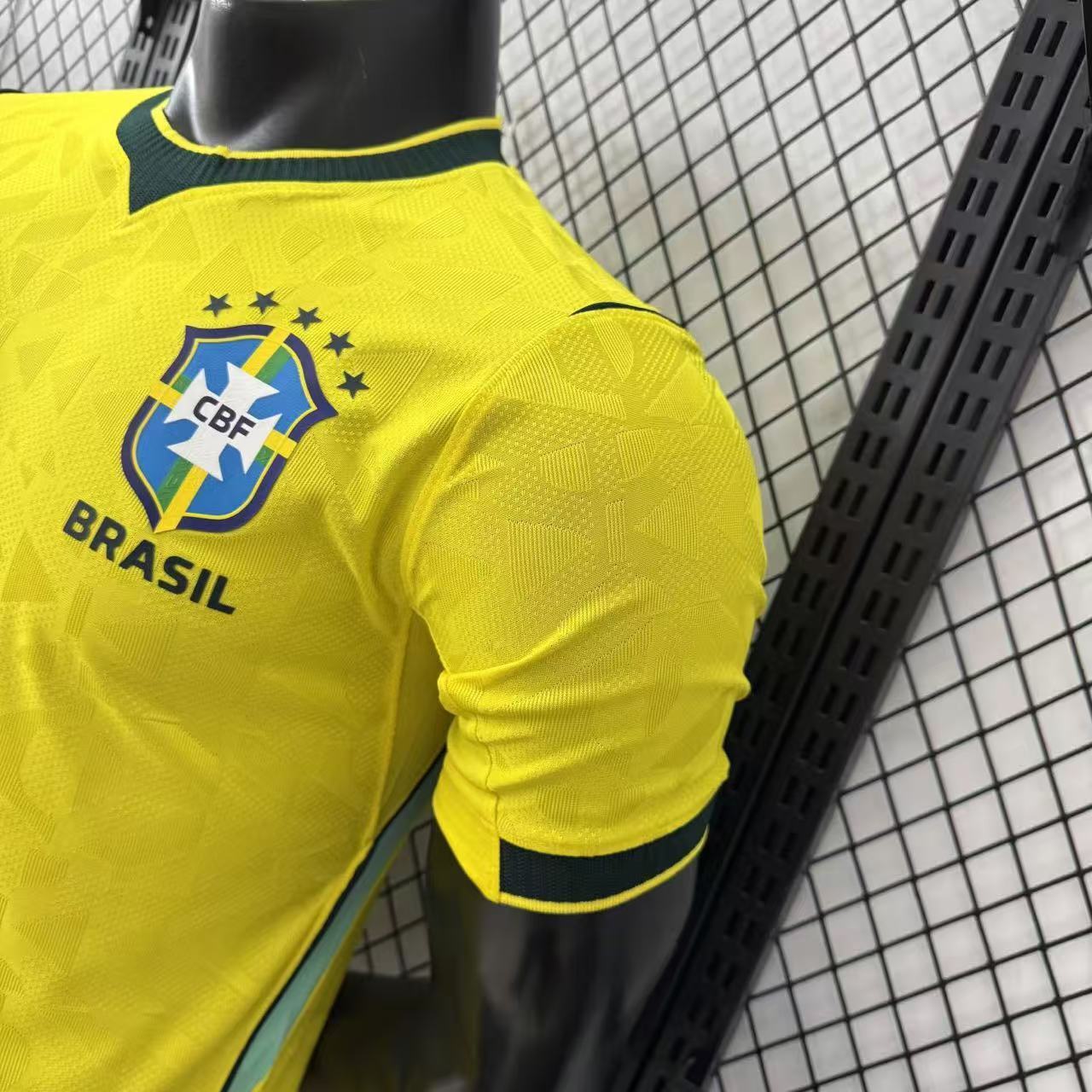 2026 Brazil Home Jersey – Player Version
