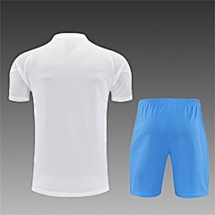 2025-26 Real Madrid White Short-Sleeved Training Jersey