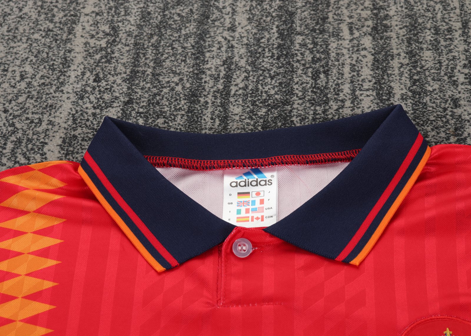 1994 Spain Home Retro Jersey – Kids