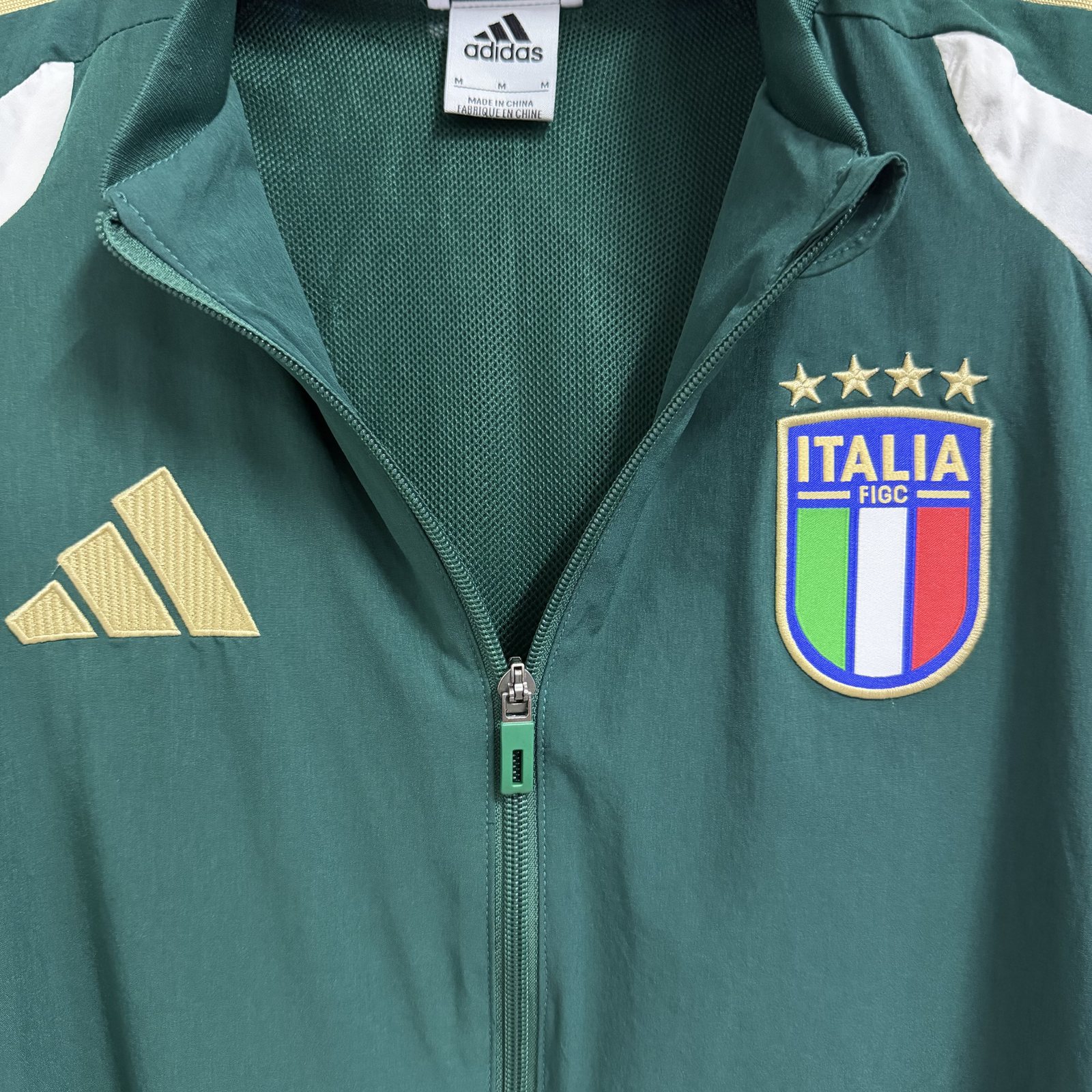 2026-27 Italian Dark Green Waterproof Casual Windbreaker
