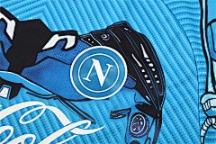 2025-26 Napoli Light Blue Short Sleeve Training Jersey