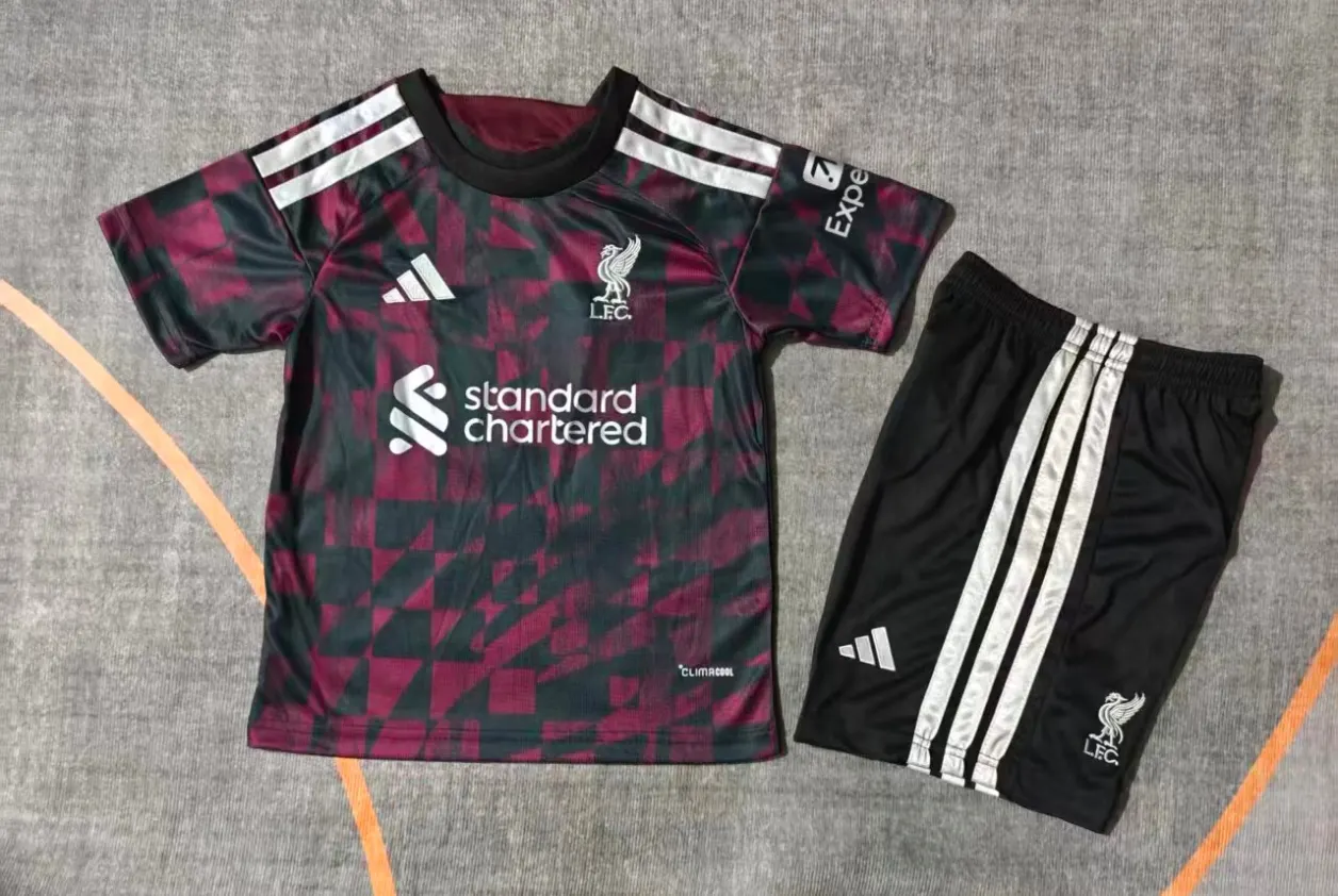 2026-27 Liverpool Second Away Kit - Kids