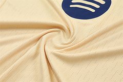 2025-26 Barcelona Beige Half-Pull Training Jersey