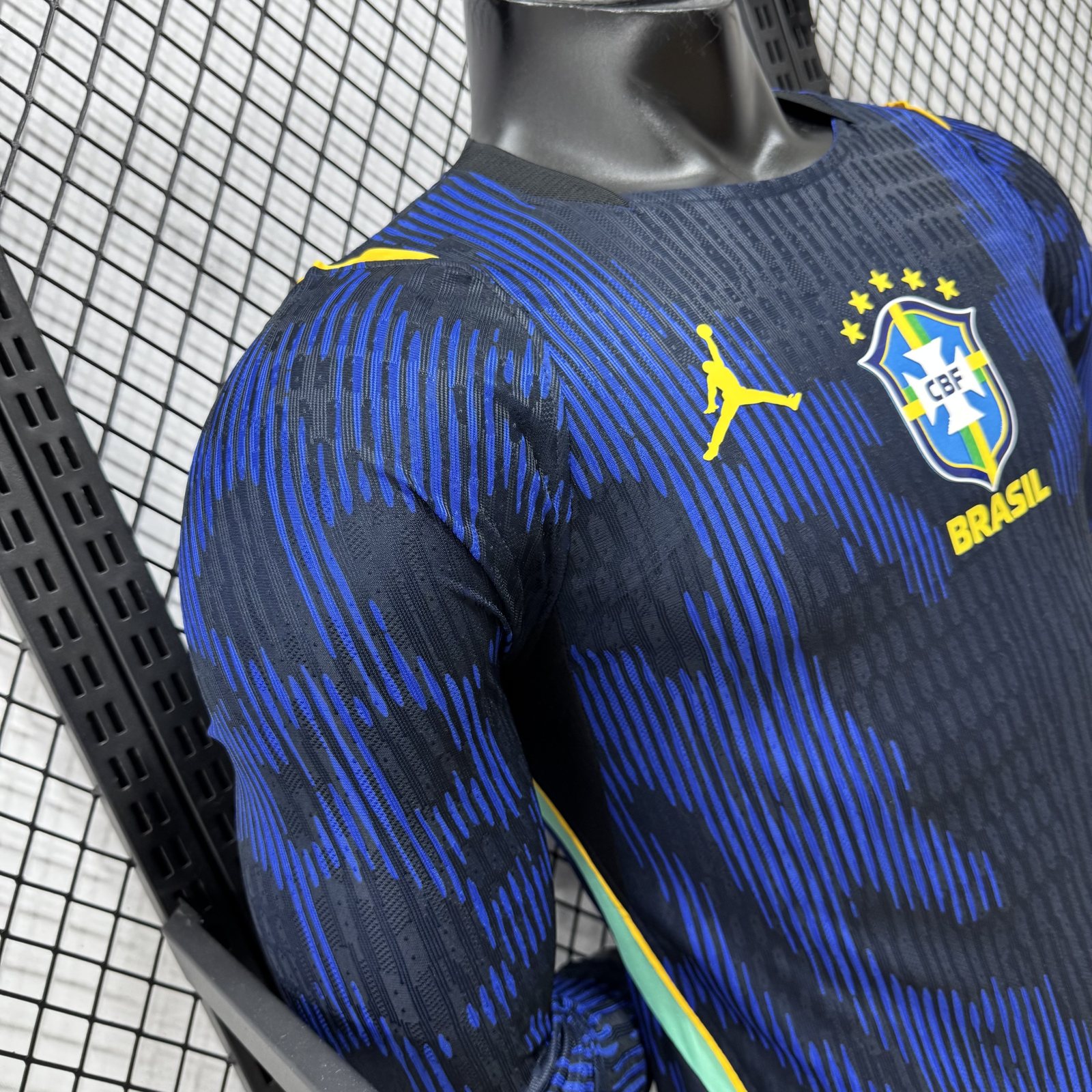 2026-27 Brazil Away Long-Sleeve Jersey - Player Version