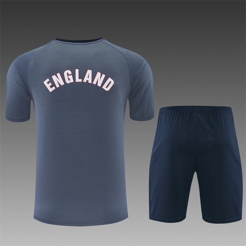 2026-27 England Grey Short-Sleeve Training Jersey
