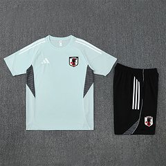 2025-26 Japan Light Grey Short Sleeve Training Jersey