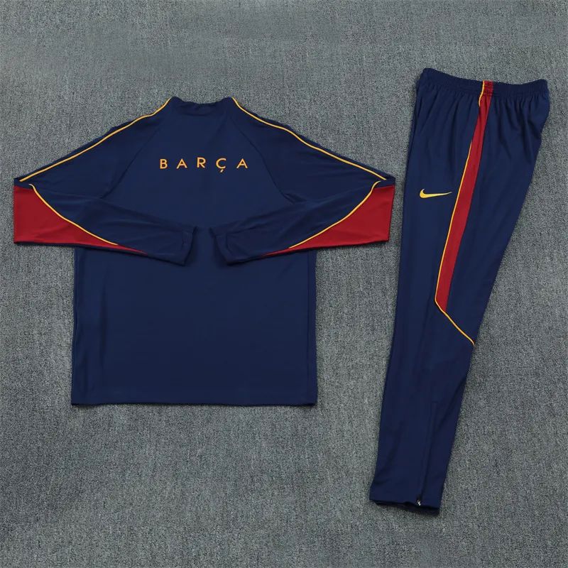 2026-27 Barcelona Royal Blue Half-Zip Training Jersey
