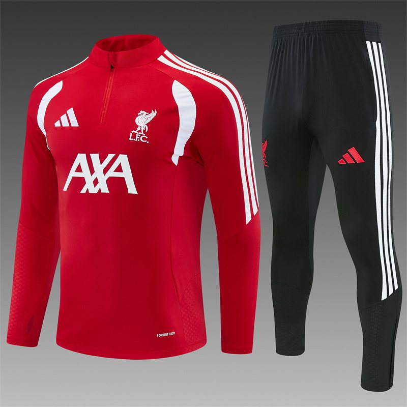 2026-27 Liverpool Red Half-Zip Training Kit