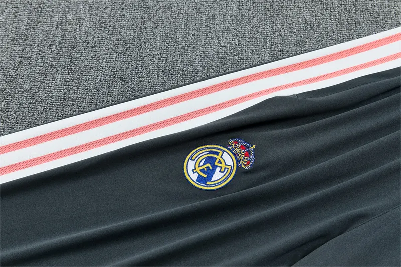 2026-27 Real Madrid Pink Half-Zip Training Jersey