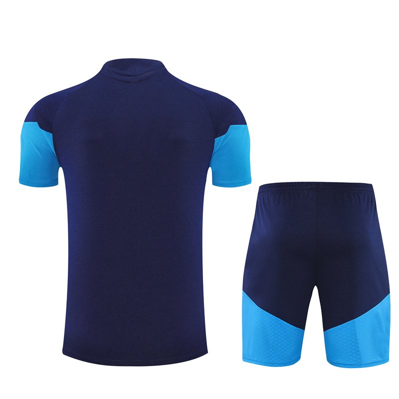 2026-27 Spain Royal Blue Short-Sleeve Training Jersey (Two Stars)