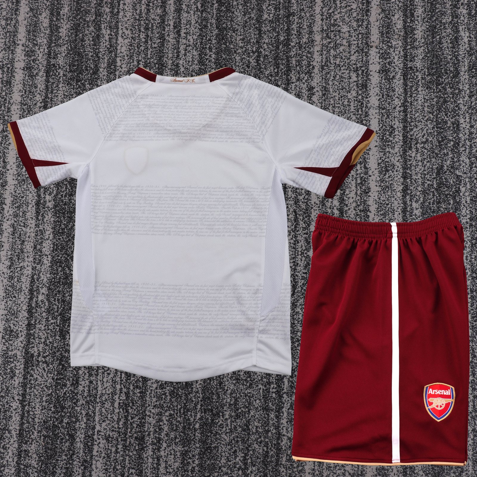 2007-08 Arsenal Away Retro Jersey - Kids