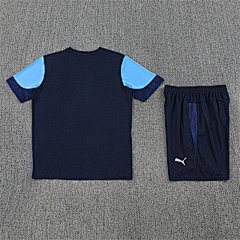 2025-26 Marseille Royal Blue Short Sleeve Training Jersey