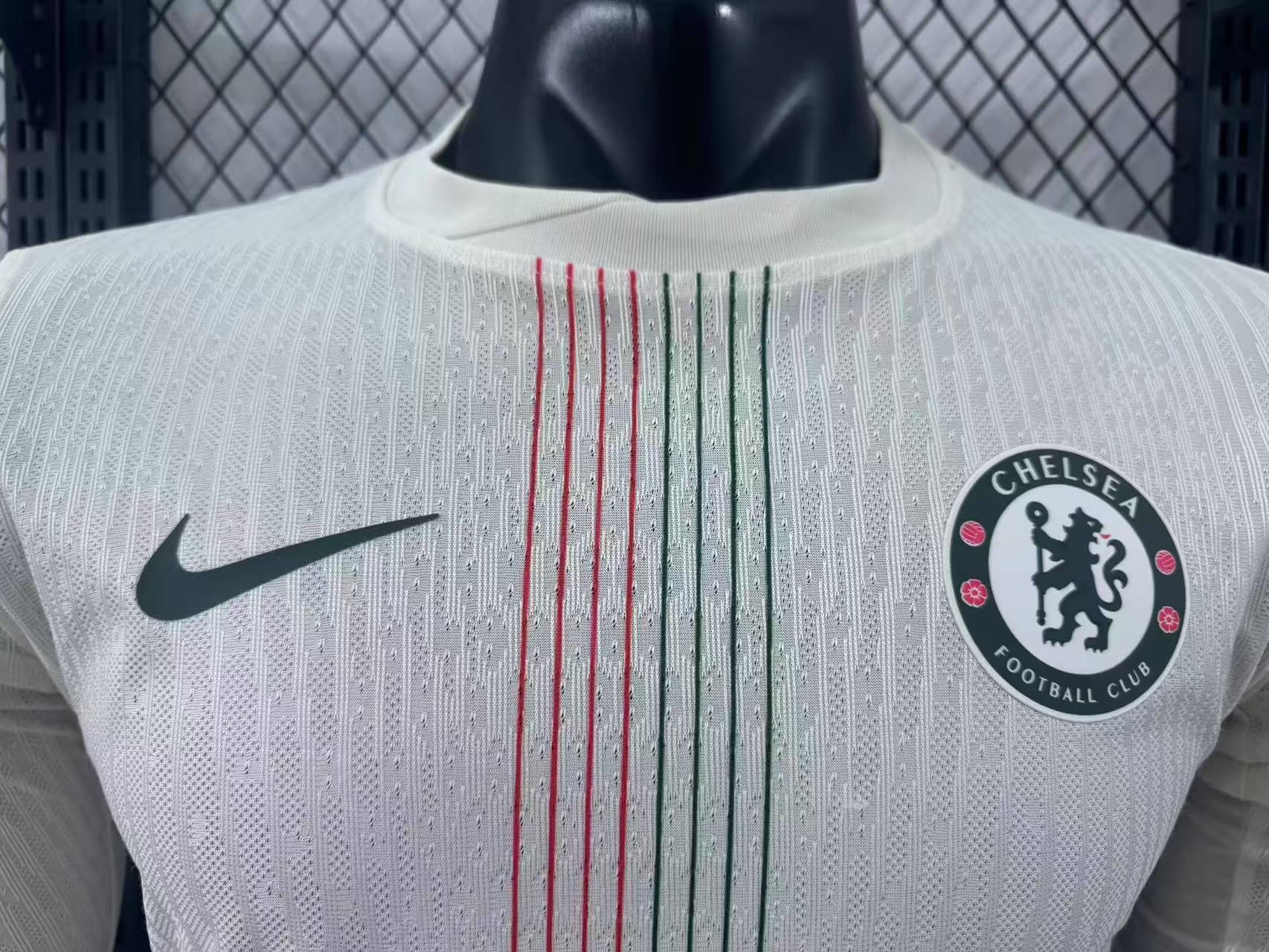 2025-26 Chelsea Away Long-Sleeve Jersey – Player Version
