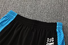 2025-26 Napoli Black Grey Short Sleeve Training Jersey